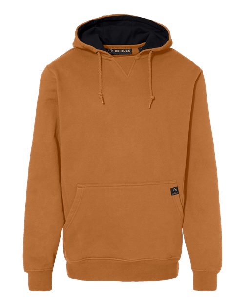 DRI DUCK. Men's Woodland Fleece Hooded Pullover. 7035