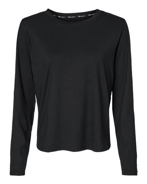 Champion. Women's Sport Soft Touch Long Sleeve T-Shirt. CHP140