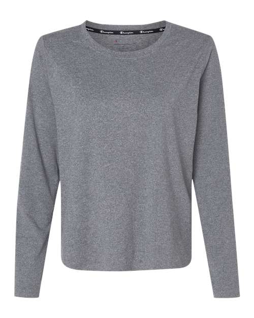 Champion. Women's Sport Soft Touch Long Sleeve T-Shirt. CHP140