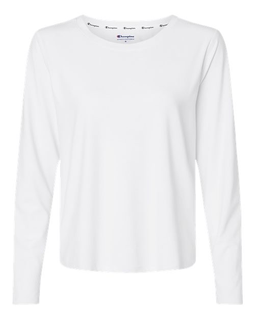 Champion. Women's Sport Soft Touch Long Sleeve T-Shirt. CHP140