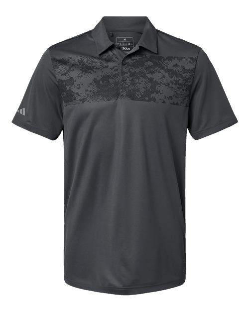 Adidas. Camo Chest Print Polo. A585
