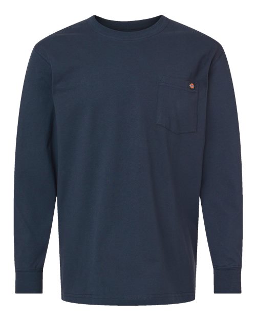 Dickies. Traditional Heavyweight Long Sleeve T-Shirt. WL50
