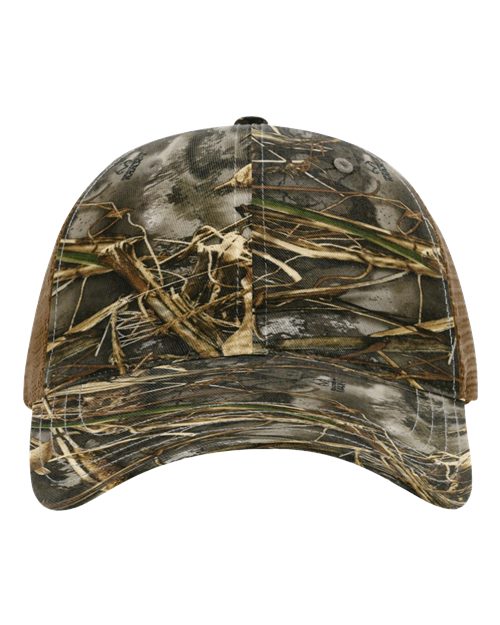 Richardson. Garment Washed Printed Trucker Cap. 111P
