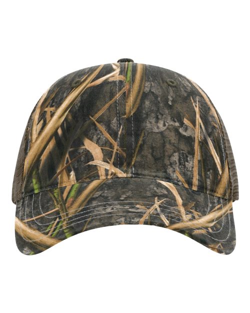 Richardson. Garment Washed Printed Trucker Cap. 111P