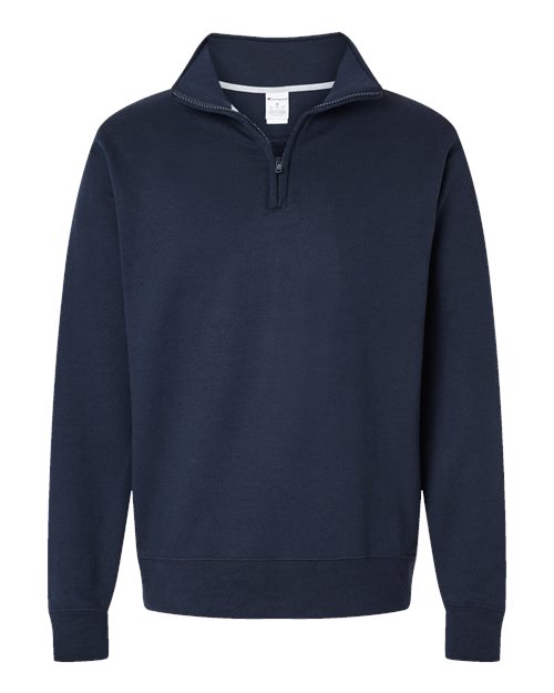 Champion. Unisex Powerblend® Quarter-Zip Pullover. S450