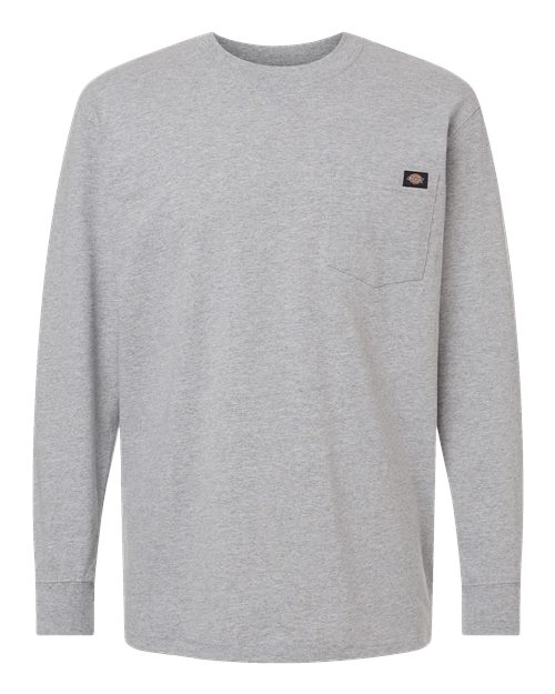 Dickies. Traditional Heavyweight Long Sleeve T-Shirt - Tall Sizes. WL50T