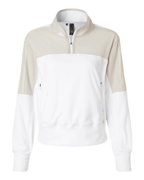 Adidas. Women's Fleece Quarter-Zip Pullover. A601