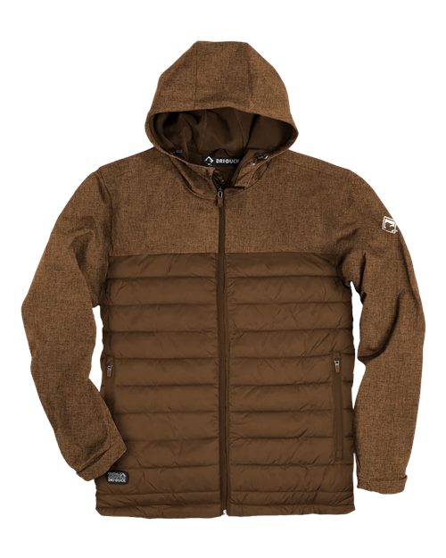 DRI DUCK. Men's Pinnacle Soft Shell Puffer Jacket. 5324