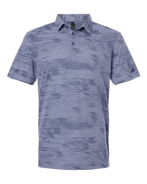 Adidas. Ultimate365 Textured Stripe Polo. A2005