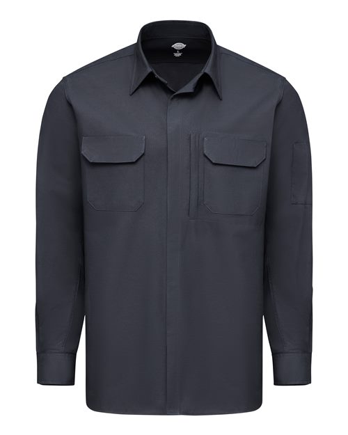 Dickies. Tactical Long Sleeve Shirt - Tall Sizes. LL94T