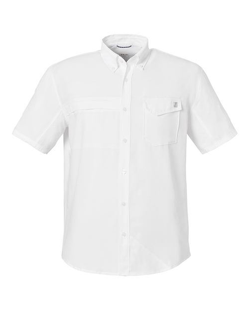 HUK. Men's Tide Point Short Sleeve Shirt. H150171