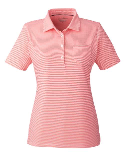 vineyard vines. Women's Fanshell Polo. G001320