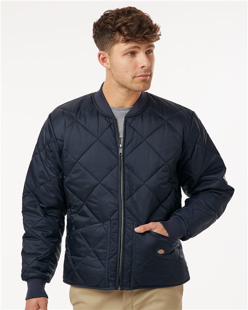 Dickies. Diamond Quilted Jacket. 6124