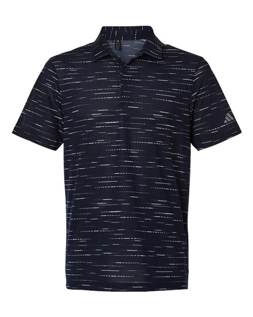 Adidas. Men's Ultimate365 Mesh Glimmer Print Polo. A2015