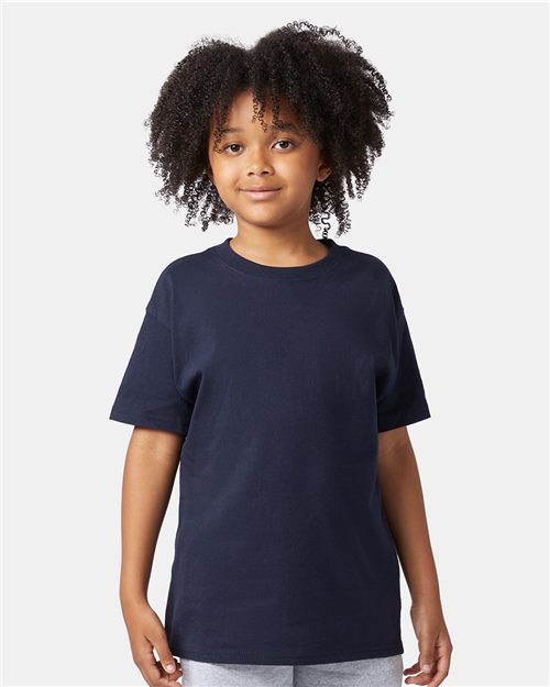 Champion. Youth Tagless T-Shirt. T435
