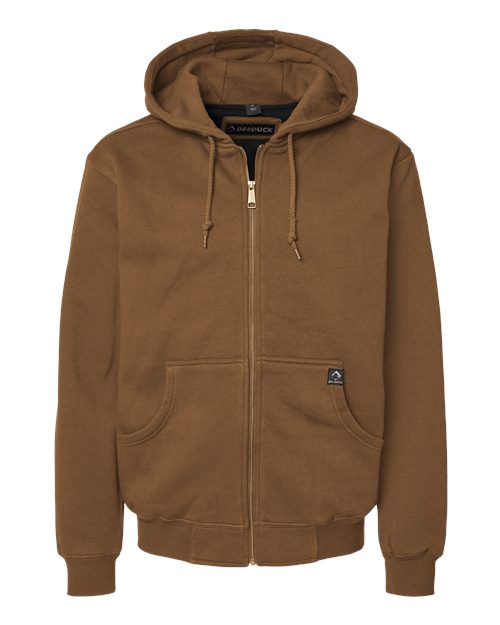 DRI DUCK. Men's Tall Crossfire Heavyweight Power Fleece Hooded Jacket with Thermal Lining. 7033T