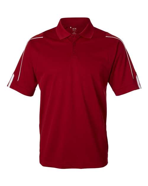 Adidas. 3-Stripes Cuff Polo. A76