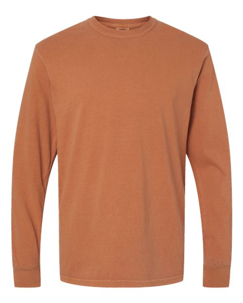 Comfort Colors. Unisex Garment-Dyed Heavyweight Long Sleeve T-Shirt. 6014