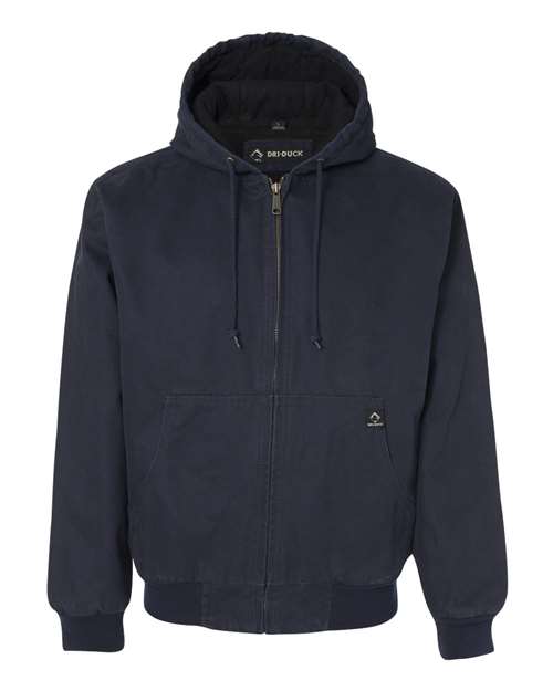 DRI DUCK. Cheyenne Boulder Cloth™ Hooded Jacket with Tricot Quilt Lining Tall Sizes. 5020T