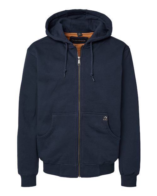 DRI DUCK. Crossfire Heavyweight Power Fleece Hooded Jacket with Thermal Lining Tall Sizes. 7033T