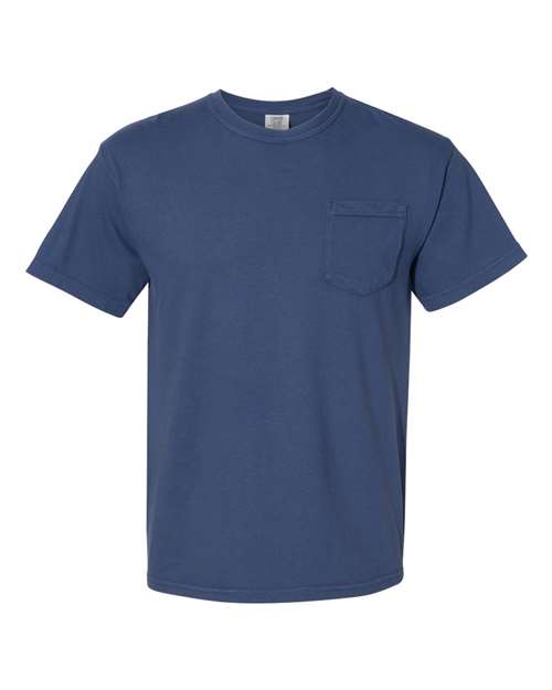 Comfort Colors. Unisex Garment-Dyed Heavyweight Pocket T-Shirt. 6030
