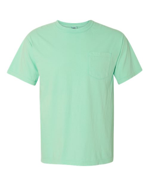 Comfort Colors. Unisex Garment-Dyed Heavyweight Pocket T-Shirt. 6030