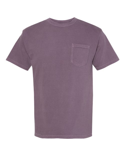 Comfort Colors. Unisex Garment-Dyed Heavyweight Pocket T-Shirt. 6030