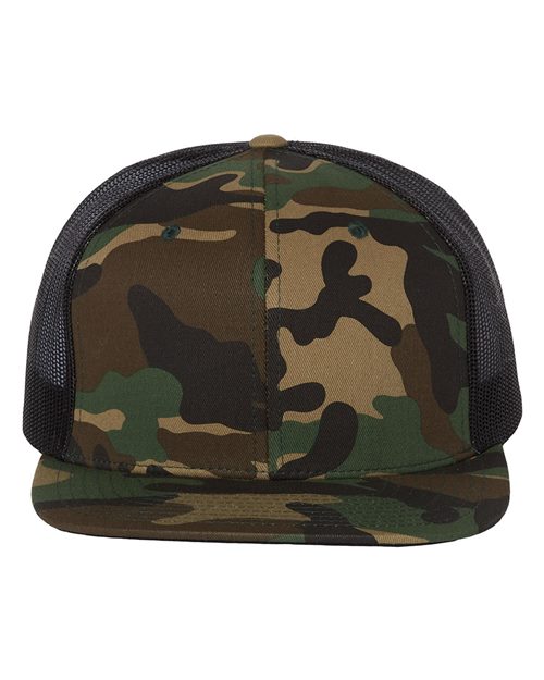 Richardson. Wool Blend Flat Bill Trucker Cap. 511