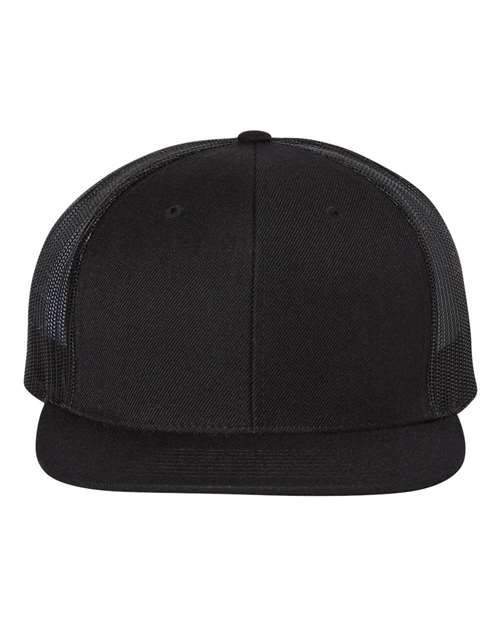 Richardson. Wool Blend Flat Bill Trucker Cap. 511