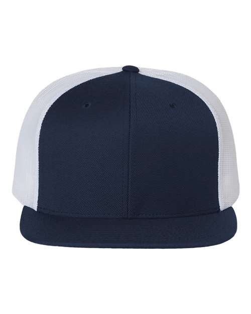 Richardson. Wool Blend Flat Bill Trucker Cap. 511