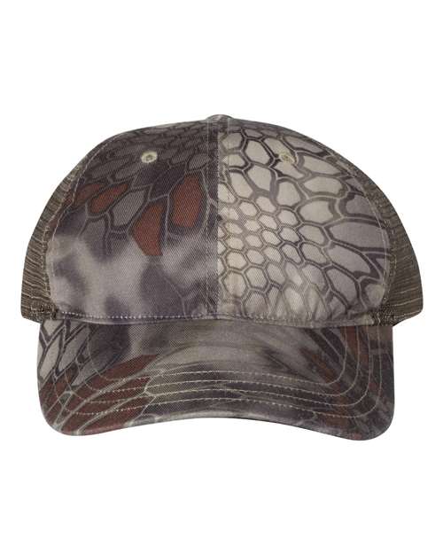Richardson. Garment Washed Printed Trucker Cap. 111P