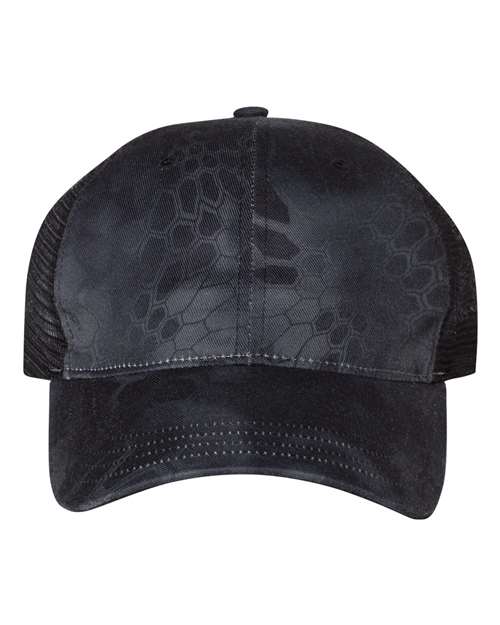 Richardson. Garment Washed Printed Trucker Cap. 111P