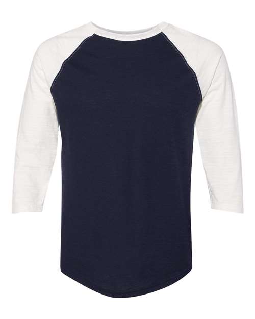 Champion. Premium Fashion Raglan Three-Quarter Sleeve Baseball T-Shirt. CP75
