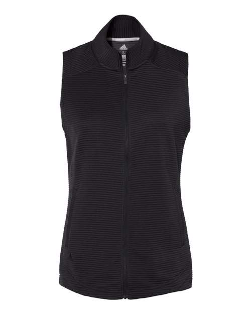 Adidas. Women's Textured Full-Zip Vest. A417
