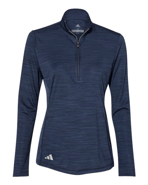 Adidas. Women's Lightweight Mélange Quarter-Zip Pullover. A476