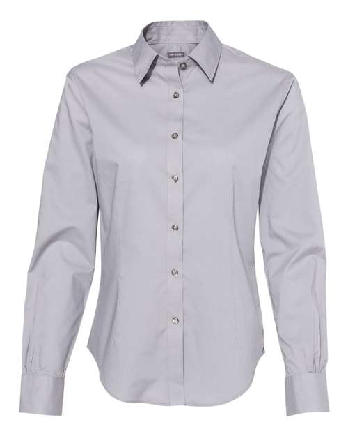 Van Heusen. Women's Cotton/Poly Solid Point Collar Shirt. 13V5053