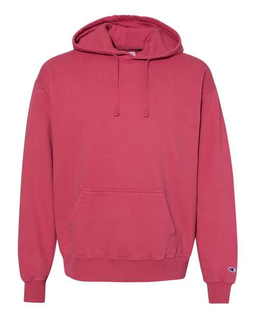 Champion. Unisex Garment-Dyed Hooded Sweatshirt. CD450