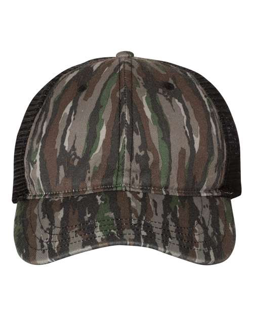 Richardson. Garment Washed Printed Trucker Cap. 111P