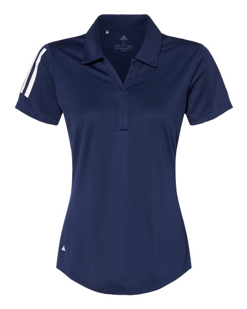 Adidas. Women's Floating 3-Stripes Polo. A481