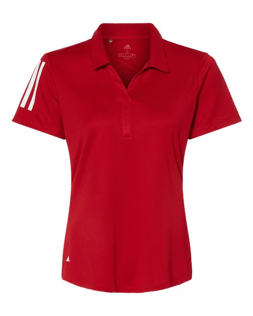 Adidas. Women's Floating 3-Stripes Polo. A481