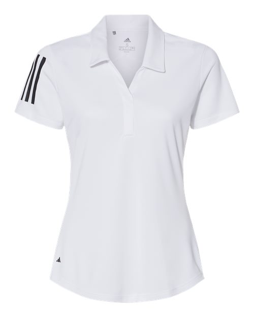 Adidas. Women's Floating 3-Stripes Polo. A481