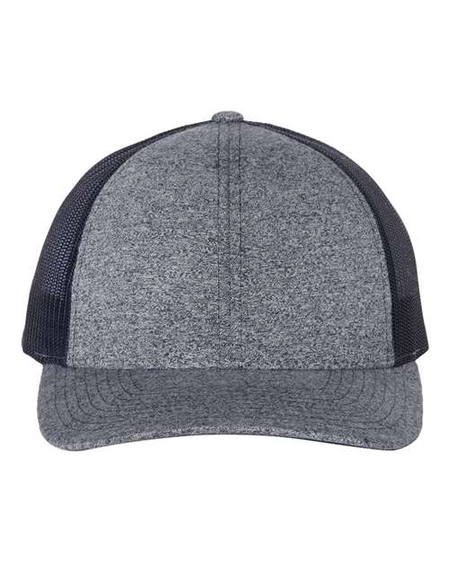 Richardson. Low Pro Heather Trucker Cap. 115CH