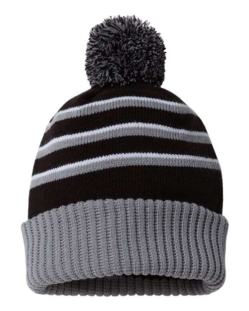 Richardson. Pom Cuffed Beanie. 134