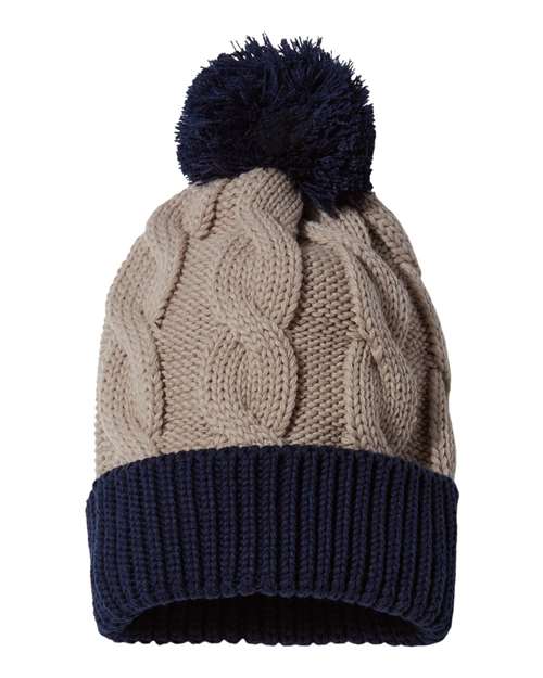 Richardson. Chunk Twist Cuffed Beanie. 141R