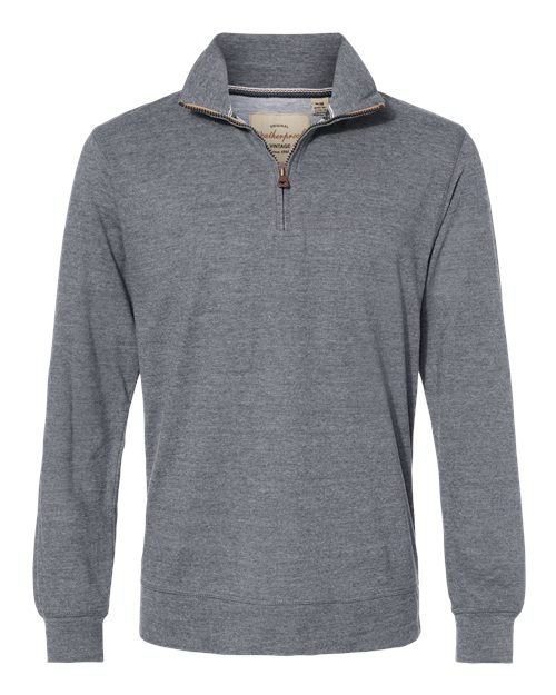 Weatherproof. Vintage Microstripe Quarter-Zip Pullover. 2130060