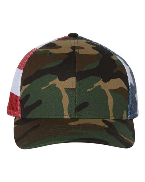 Richardson. Printed Mesh Trucker Cap. 112PM