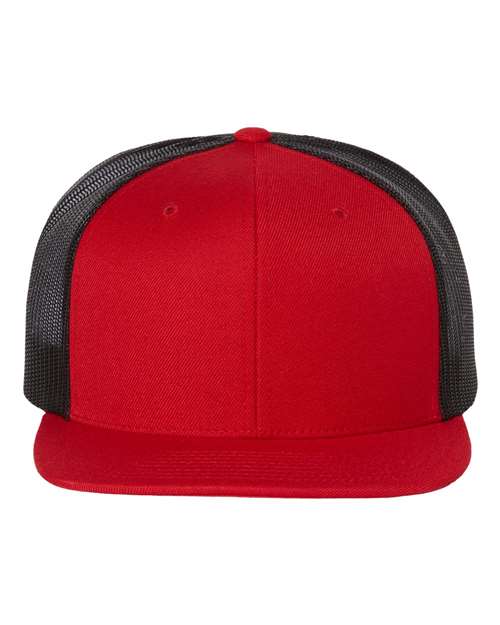 Richardson. Wool Blend Flat Bill Trucker Cap. 511