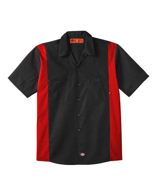 Dickies. Industrial Colorblocked Short Sleeve Shirt. LS524