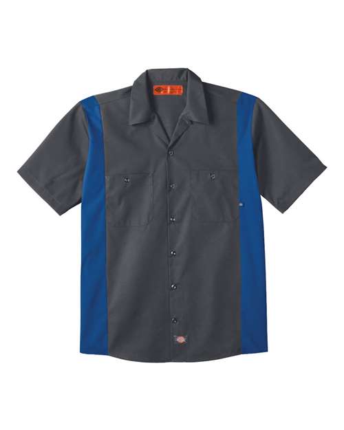 Dickies. Industrial Colorblocked Short Sleeve Shirt. LS524