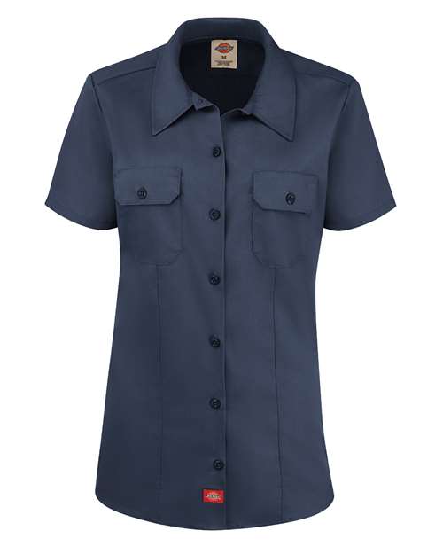 Dickies. Women's Short Sleeve Work Shirt. FS57